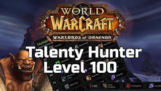 Warlords of Draenor Alpha - Hunter Level 100 Talenty.