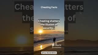 Cheating shatters the illusion of security... #cheating quotes