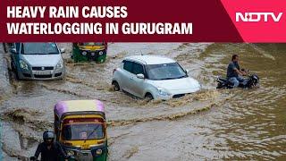 Rain Alert Today | Heavy Rain Causes Waterlogging In Gurugram