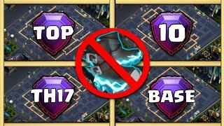 Top 10 GLOBAL Th17 Legend Base Link At 6000+ Trophies | Th17 War Base 2025 | Th17 Base