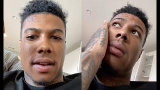 Blueface Mom ROAST Him After Getting New Face Tattoo "It's Stupid and Breaks My Heart"