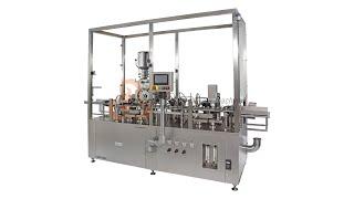 Automatic Servo Driven Injectable Dry Powder Filling with Stoppering & Capping Machine - AHPF 30CS