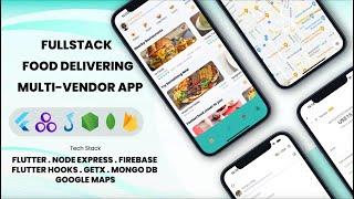 Flutter Multi Vendor Food App | Client App | Restaurant App | Delivery Boy App
