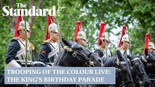 Trooping the Colour 2024 LIVE: The King's Birthday Parade