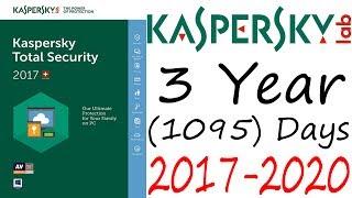 How to activate Kaspersky Total Security for 3 years (2017 to 2020) Crack Download 100% Proof