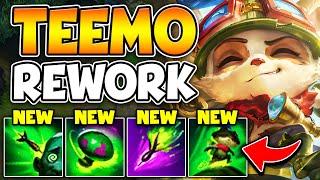 THE NEW TEEMO IS FINALLY HERE! THE BEST REWORK OF ALL TIME!