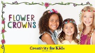How to Make Flower Crowns for Girls | Creativity for Kids Craft Activity Kit