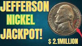 Hidden Treasures! Top Jefferson Nickel Error Coins Worth Big Money. Do You Have One?