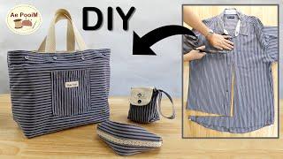 Don't throw away your old shirt. Can be transformed into a cool sewing projects.