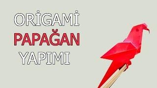 Origami Papağan Yapımı / Making Origami Parrot