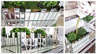 Glam Mirror Decor Ideas | DIY Mirror Planter | Best DIY Planter