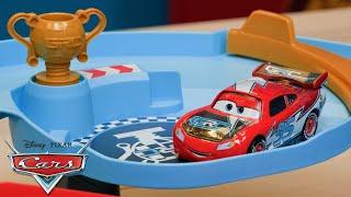 Go Lightning McQueen! EPIC Race for the Piston Cup! | Pixar Cars | AD