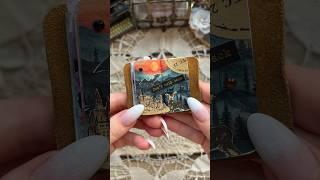 ASMR mini journal + unboxing washi tape set|#asmr #journal #unboxing #journaling #scrapbooking