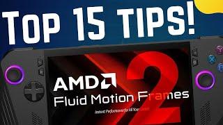 AFMF 2: Top 15 Tips for ROG Ally/ Ally X