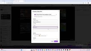 How to Add Polls on Twitch