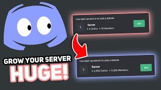 How to GROW your DISCORD SERVER!