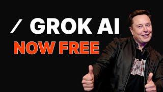 Elon Musk's Grok AI is now FREE for all X users! - Grok 2 Review