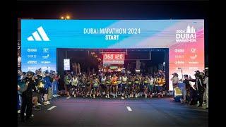 Highlights from the Dubai Marathon 2024