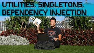 Utilities, Singletons and Dependency Injection - Effective Java, Items 3-5