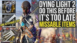 Max Level Items At Rank 3, Missable Weapons & More Dying Light 2 Secrets (Dying Light 2 Tips)