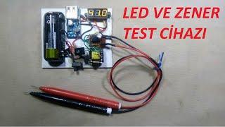 Led ve Zener Diyot test cihazı yapımı..