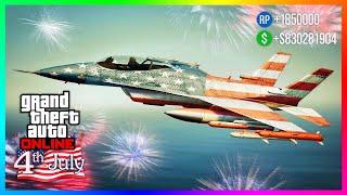 Happy 4th Of July 2020 Update In GTA 5 Online....FREE Vehicles, Independence Day DLC Rewards & MORE!