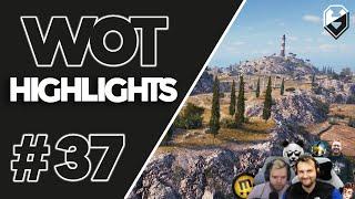 WOT HIGHLIGHTS | Best Streamers Moments #37 | World of Tanks | [EU]