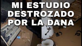 MI ESTUDIO DESTRUIDO por la DANA de VALENCIA, mas quizá una buena noticia al final del vídeo