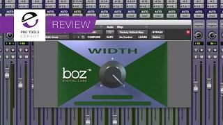 Review - Width Knob By Boz Digital Labs - Free Plug-in