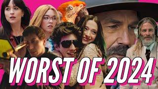 The WORST FILMS of 2024 