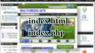 How to set the default index page with htaccess - OzeVision Web Hosting Tutorial