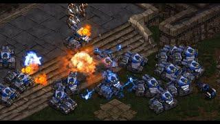 Light!  (T) vs Snow!  (P) on Polypoid - StarCraft - Brood War REMASTERED