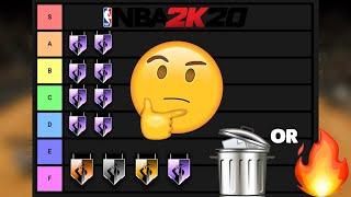 RANKING ALL THE FINISHING BADGES IN TIERS ON NBA 2K20