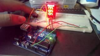 Arduino push button counter