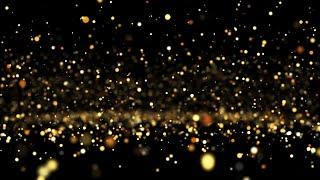 4k Golden Bokeh Particles Flying footage || Free Video Background Loops|| Golden Particle Dust