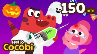 Doctor T-Rex Checkup Songand More! Halloween Kids Songs | Monster Hospital | Hello Cocobi