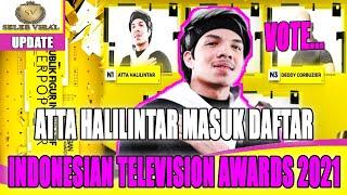 Atta Halilintar Masuk Nominasi Indonesian Television Awards 2021