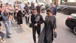 Pryanka Chopra almost fell while going to Dior show with Nick Jonas in Paris