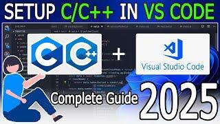 How to run C and C++ in Visual Studio Code on Windows 10/11 [ 2025 Update ] with Mingw GNU Compiler