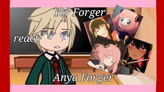 W.I.S.E react to Yor Forger And Anya Forger (Anya x Damian)(Yor x Loid) REPOST