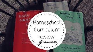 Homeschool Curriculum Review: Grammar