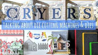 How I Use Die Cutting Machines & Die Cutters: Sizzix Big Shot, Bigz, Tim Holtz, Karen Burniston etc.