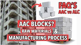 AAC blocks manufacturing process in India || Autoclaved Aerated concrete || #aac #civilengineering