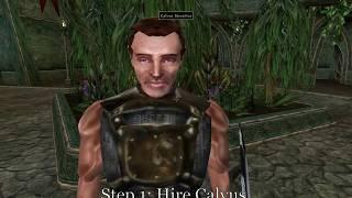 Morrowind: Make Calvus Leave Mournhold