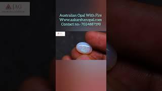 Australian Opal With Fire AOJ3718 4.83 carat Oval Shaped In Excellent quality