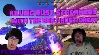 KILLING RUST STREAMERS with the BEST RUST CHEAT // Rust Cheating