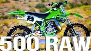 Kawasaki KX500 2 Stroke RAW featuring Destry Abbott - Dirt Bike Magazine