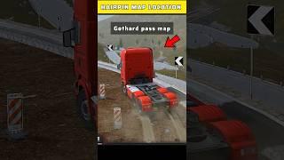 gothard pass map location map Truckers of Europe 3