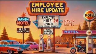 I HIRED EMPLOYEE FORMY MOTELSUPERMARKET & MOTEL SIMULATOR #8 || @AKNgaming24