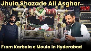 JHULA SHAZADE ALI ASGHAR (a.s) FROM KARBALA IN HYDERABAD.